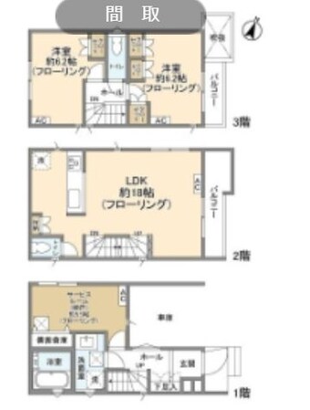 Ｋｏｌｅｔ横浜大倉山の物件間取画像